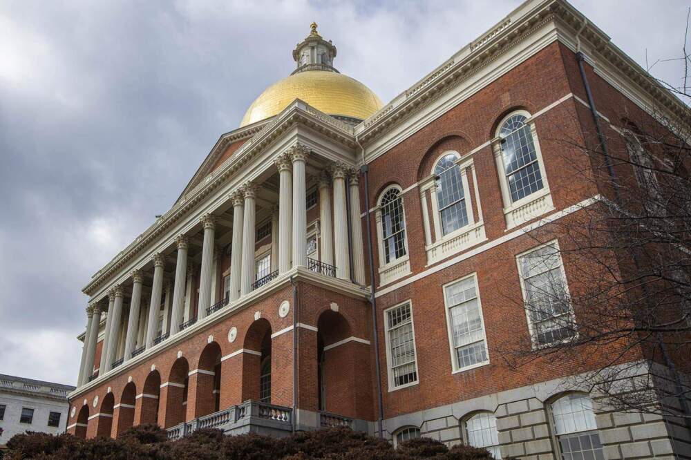 The Massachusetts State House. (Jesse Costa/WBUR)