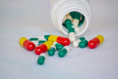 An assortment of unspecified pills. (Gervanio Guimaraes via Getty Images)